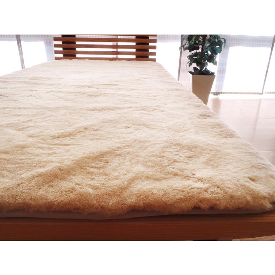 この冬ふかふか暖か～いムートンシーツ☆①敷布団+②敷マット+③敷物  