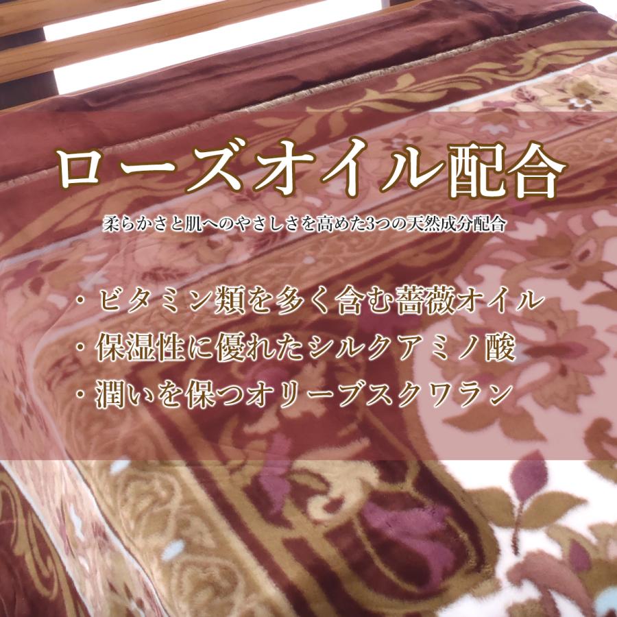 西川 西川 ダブル毛布 アクリルニューマイヤー 軽量 ブラウン