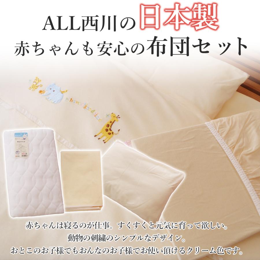 ミッフィー西川 ベビー羽毛ふとん ラジカル8点セット 西川 西川ベビー布団セット 日本製 ラジカル敷き布団＆洗える