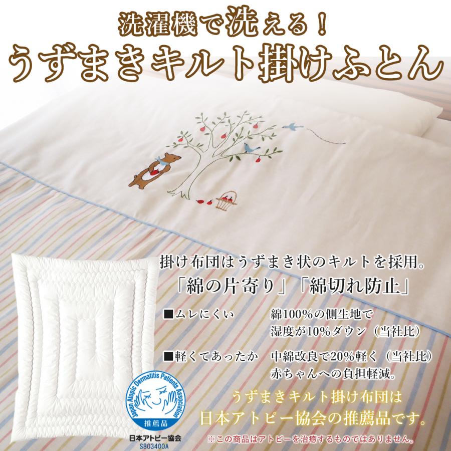 西川（nishikawa） ベビー用 赤ちゃん用 ベビー布団セット日本製 合繊8