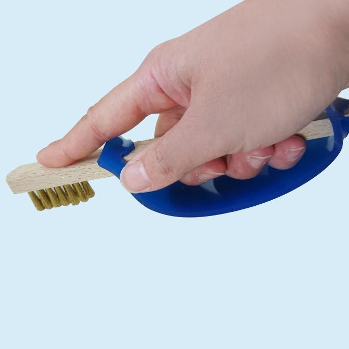 真鍮ブラシ+ゆびのすりきず防止用ゆびあんしん　セット |  | 03