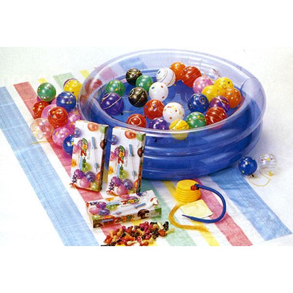 簡単スタートキット ヨーヨーつり大会セット 300名様用 丸プール付 水風船 お祭り景品 縁日