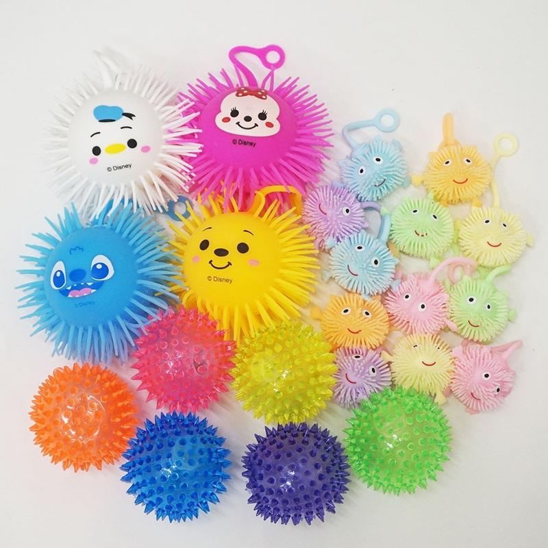 もじゃもじゃピカピカヨーヨーとイガイガボールのセット 50個＋予備8個