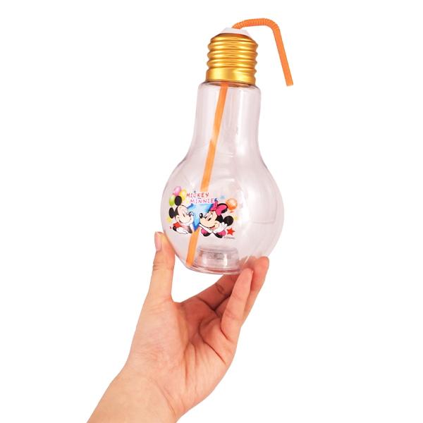 ディズニー光るドリンク電球ボトル 500ml 5個+予備1個セット｜ドリンク