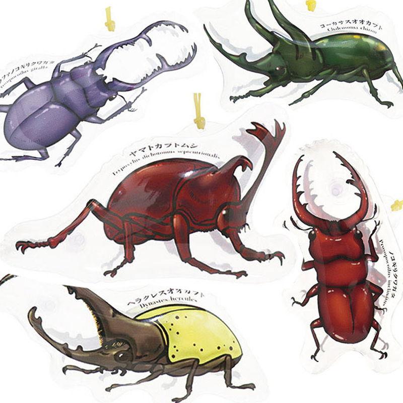 ビニールヨーヨー カブトムシとクワガタのパンチボール 18個+ ビニールヨーヨー カブトムシとクワガタのパンチボール 18個+