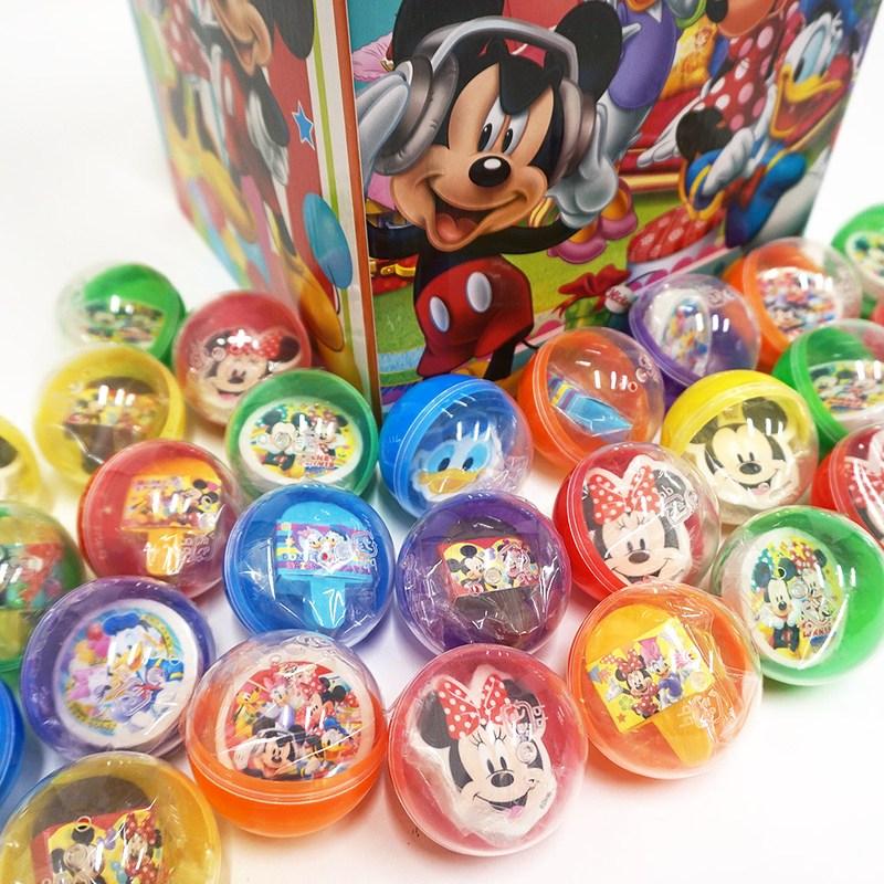 ディズニー消しゴム入りカプセルつかみどり 60個 / ディズニー