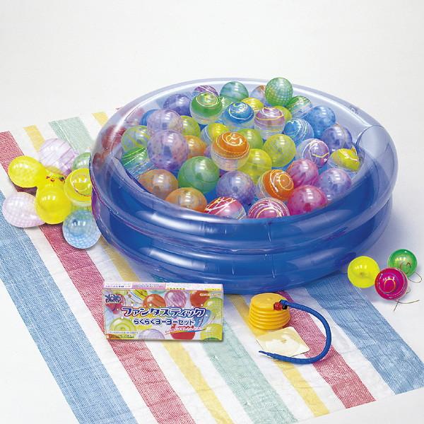 簡単スタートキット ヨーヨーつり大会セット ファンタスティックヨーヨー100個 丸プール付 水のおもちゃ釣り 水風船 縁日 No 912 縁日 お祭り用品専門店 通販 Yahoo ショッピング