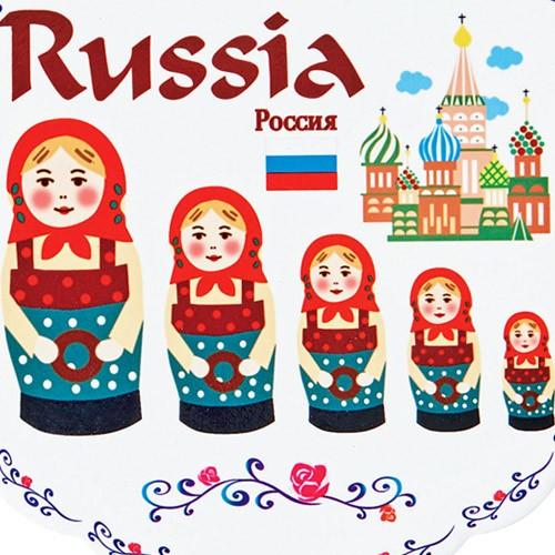 ロシア お土産 ロシア鍋敷き 鍋敷き ヨーロッパ 雑貨 ロシア土産 Jtb 世界のおみやげ屋さん 通販 Paypayモール