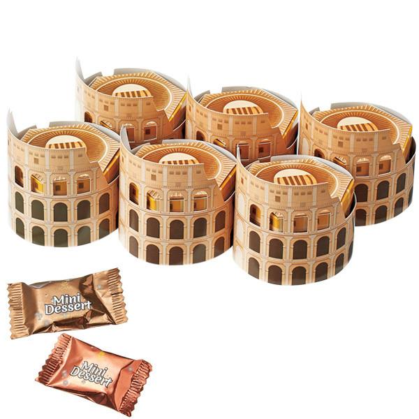 人気ブランドの イタリア お土産 イタリアプチギフト コロッセオ6箱セット お菓子 チョコレート ヨーロッパ イタリア土産