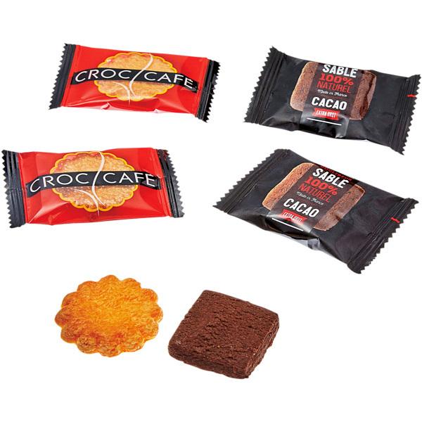 フランス お土産 缶入りミニガレット＆ココアサブレ6缶セット お菓子