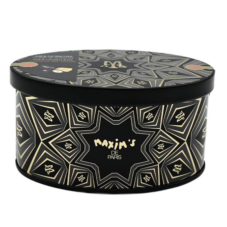 マキシム・ド・パリ ダークチョコヘーゼルナッツ缶 | フランス土産 お