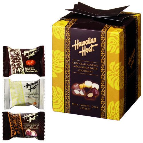 マカダミアナッツチョコ ハワイ お土産 ハワイアンホースト3種アソートチョコボックス マカダミアナッツチョコレート ハワイ 食品 ハワイ土産 お菓子 Jtb 世界のおみやげ屋さん 通販 Paypayモール