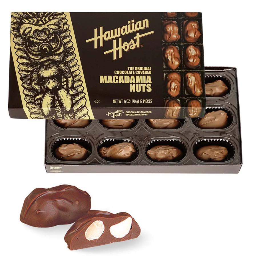 Hawaiian Host ハワイアンホースト マカダミアナッツチョコTIKI 12粒入