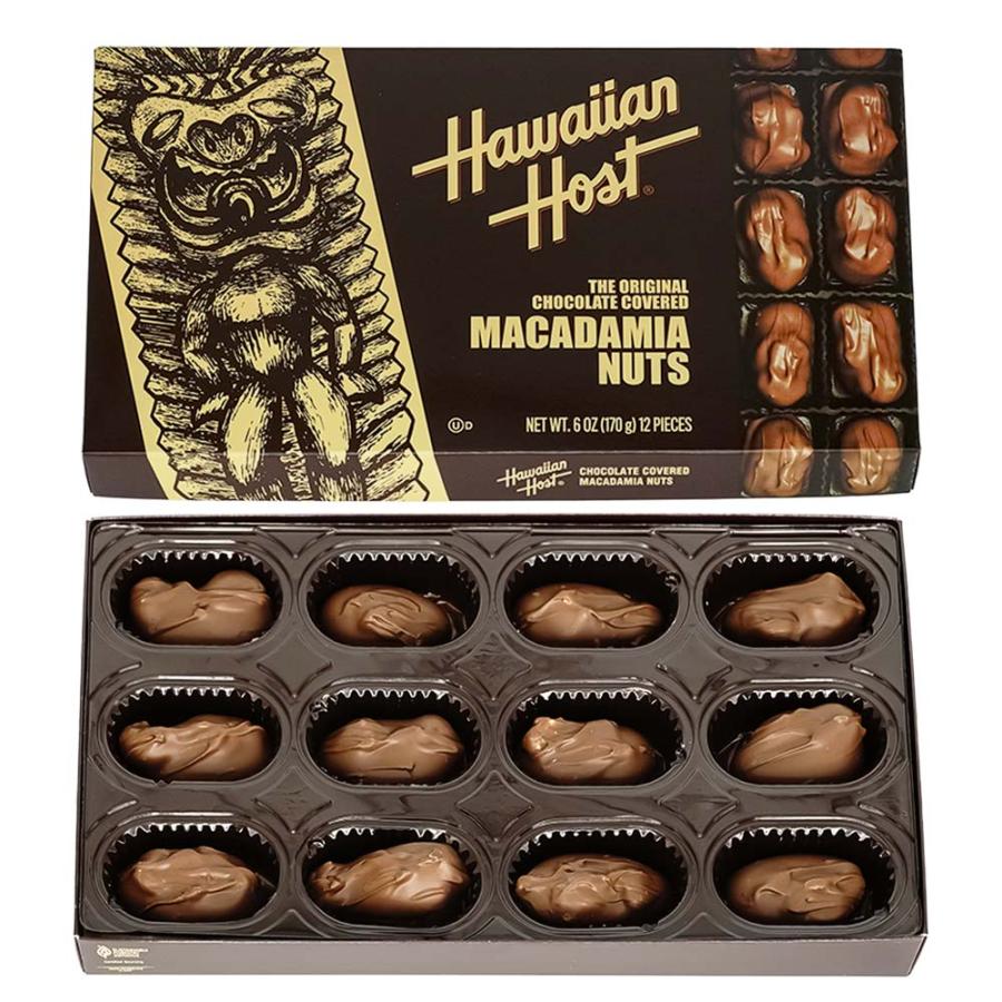 Hawaiian Host ハワイアンホースト マカダミアナッツチョコTIKI 12粒入