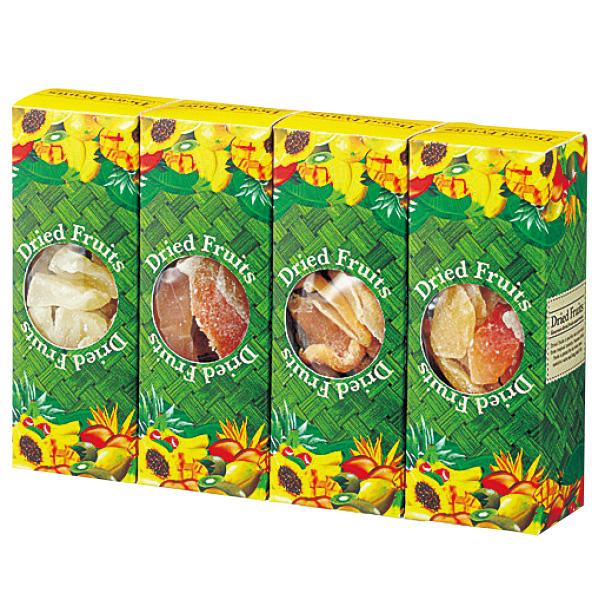 タイ お土産 ドライフルーツ4種セット｜ドライフルーツ 東南アジア