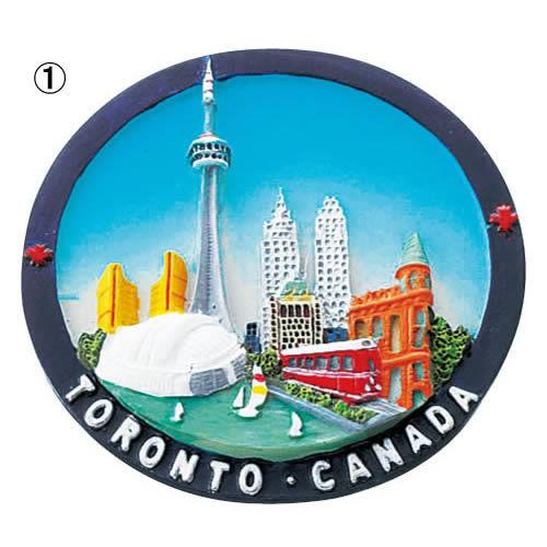 カナダ お土産 カナダ マグネット3個セット｜マグネット アメリカ カナダ 南米 雑貨 カナダ土産｜e-omiyage｜02