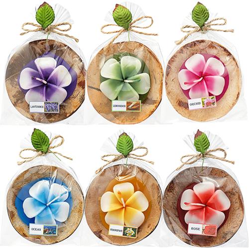 ハワイ お土産 プルメリアキャンドル6個セット キャンドル お香 ハワイ 雑貨 ハワイ土産 Jtb 世界のおみやげ屋さん 通販 Yahoo ショッピング