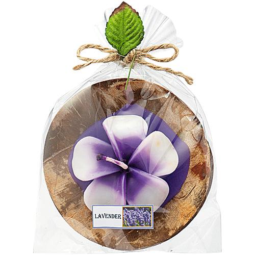 ハワイ お土産 プルメリアキャンドル6個セット｜キャンドル・お香 雑貨