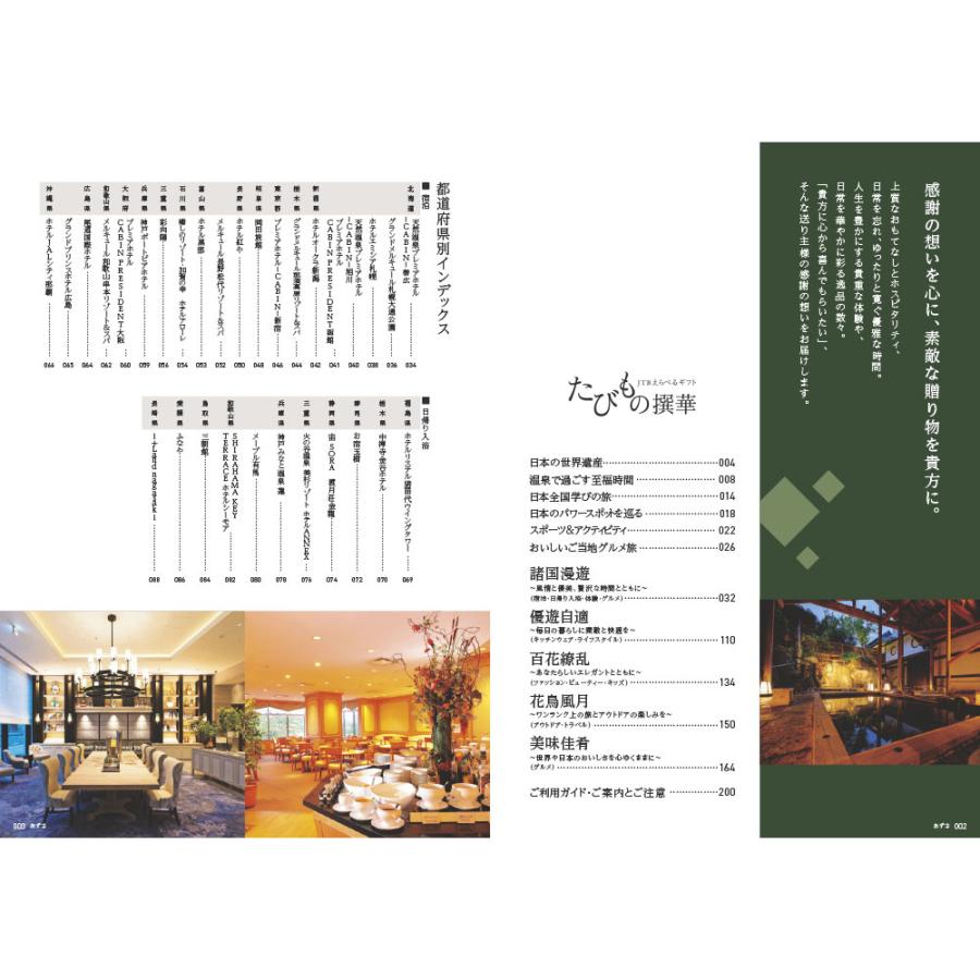 発行元公式】お歳暮 カタログギフト 旅行 温泉 手提げ袋付 たびもの撰
