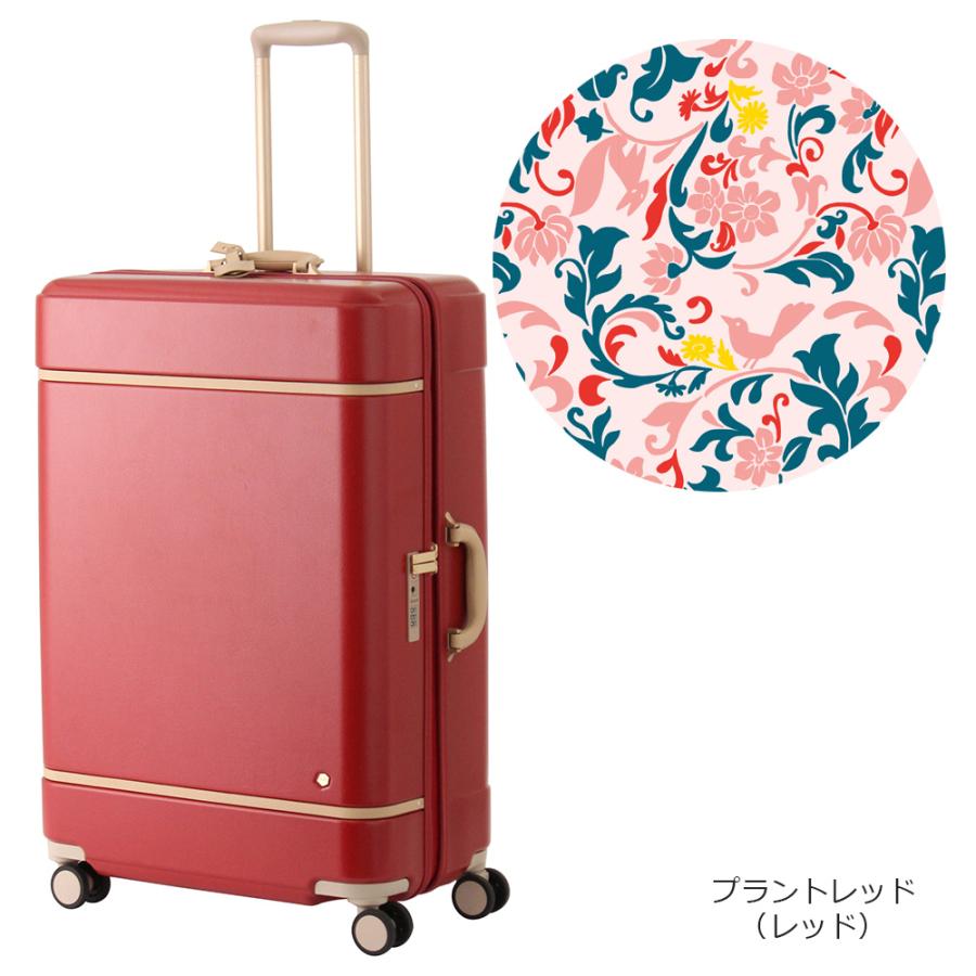 HaNT ノートル 75L 68cm 06883 | 女子旅 レトロ キャスターストッパー