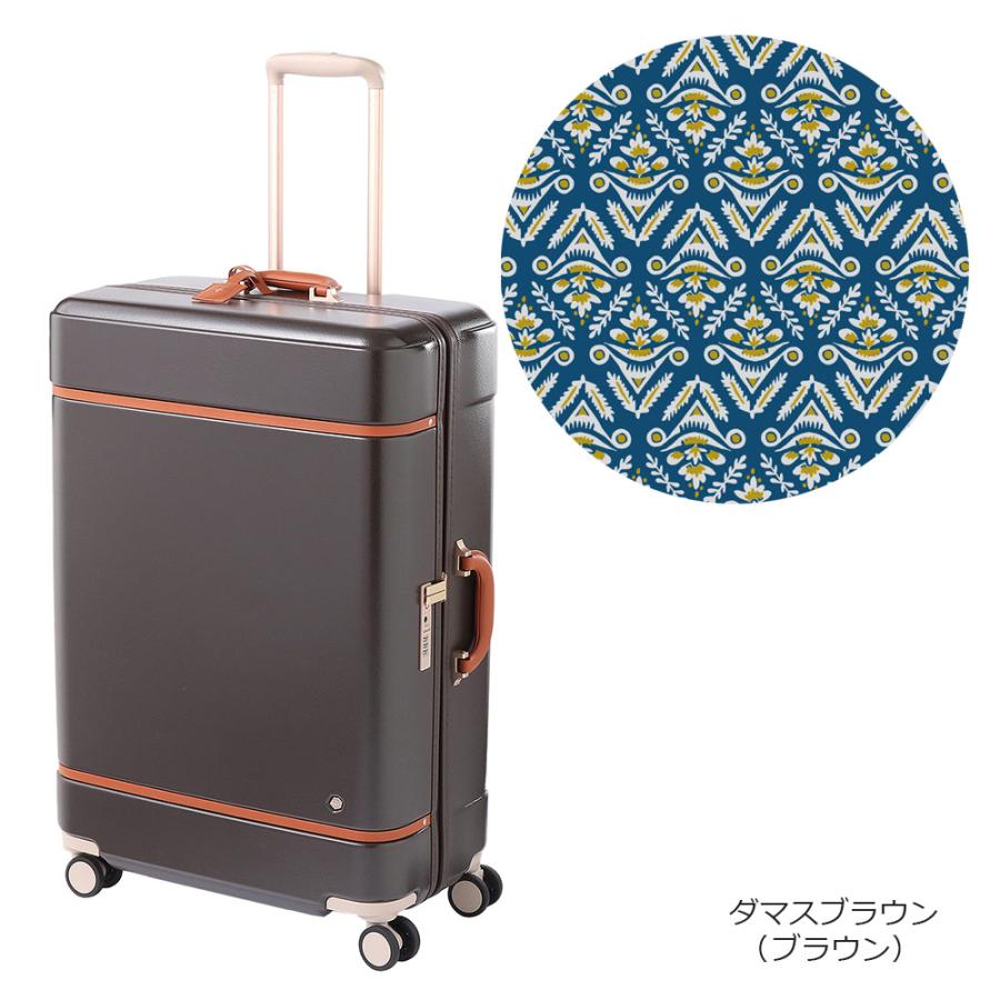HaNT ノートル 75L 68cm 06883 | 女子旅 レトロ キャスターストッパー