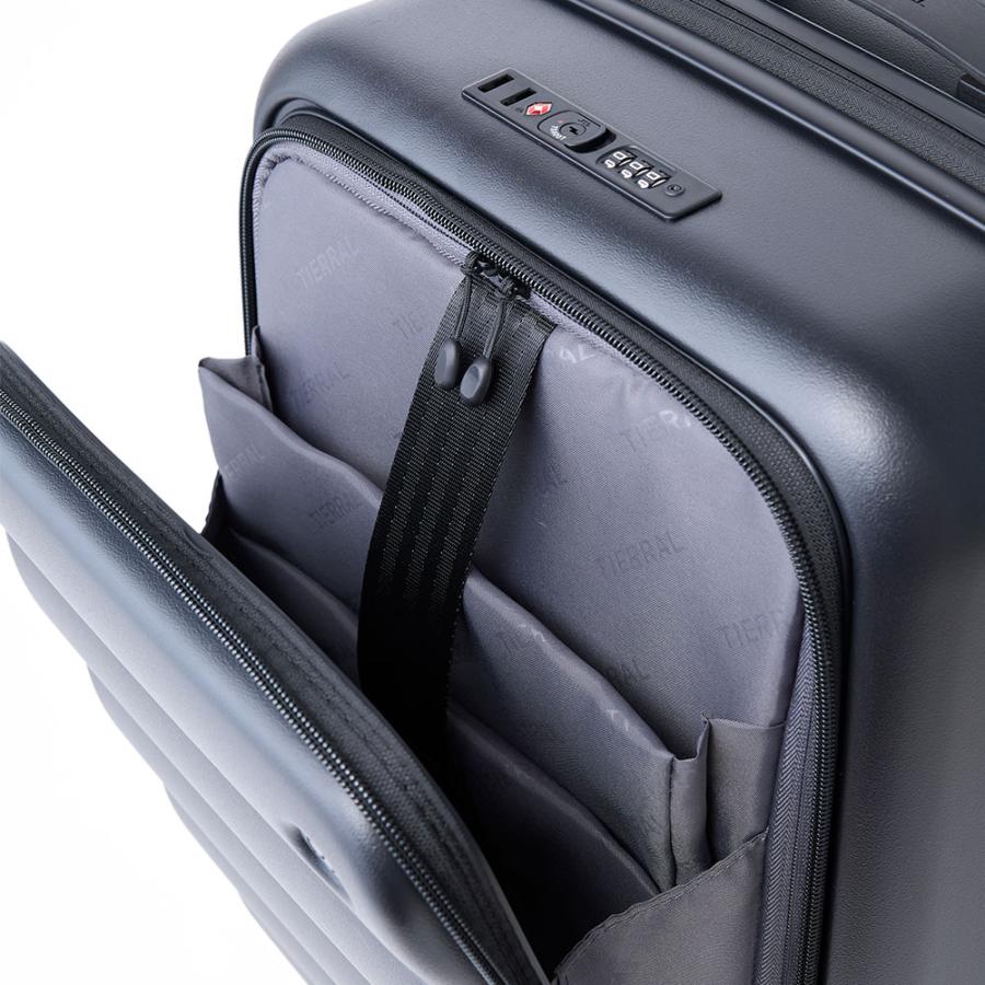 ティエラル TPFF*09001 スーツケース　（S）　35/42L（Black）TIERRAL PUFFER S BLACK[TPFF09001] 返品種別B ティエラル TIERRAL スーツケース Puffer パファー Sサイズ 35/42L