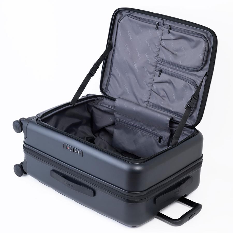 ティエラル TIERRAL スーツケース Puffer パファー Mサイズ 63/74L