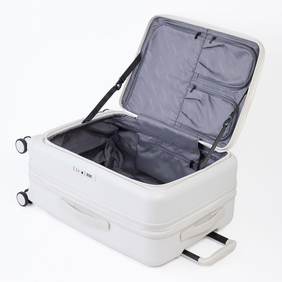 ティエラル TIERRAL スーツケース Puffer パファー Mサイズ 63/74L