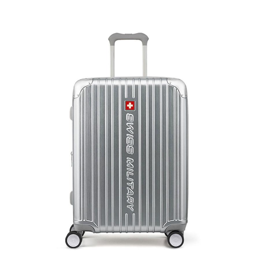 SWISS MILIARY キャリーバッグ 24インチ スーツケース スイスミリタリー スーツケース シグナス Mサイズ 66cm ミドルサイズ
