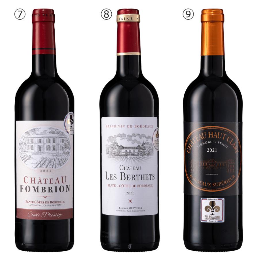 格上含むフランスボルドー金賞赤ワイン 12本飲み比べセット(B 格上含むフランスボルドー金賞赤ワイン 12本飲み比べセット(B