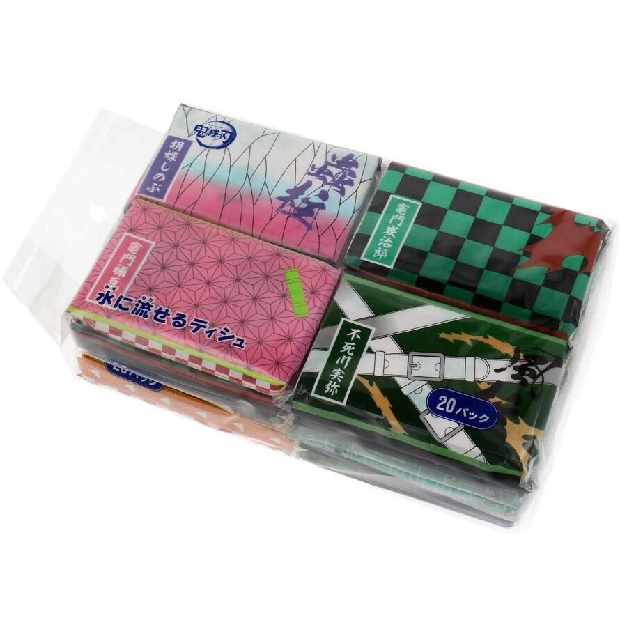 水に流せる プリント柄付き 鬼滅の刃 羽織柄 個パック 100入 個パックが360 8円 税込み い出のひと時に とびきりのおしゃれを