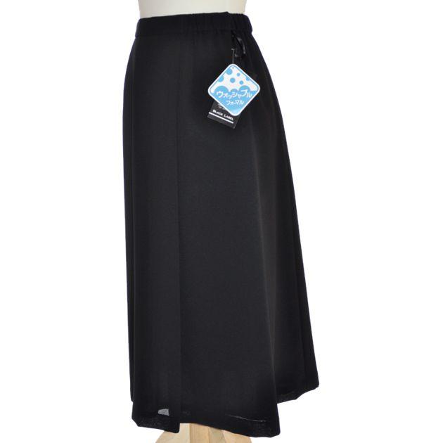 SORITEAL（ソリテール） ブラックフォーマル Aラインスカート 裏地付き