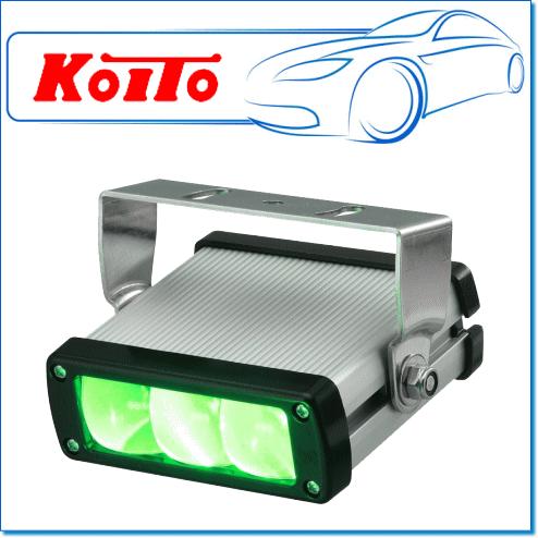 KOITO・小糸製作所 LED描画ランプ 矢印タイプ：LBL-9004G（グリーン