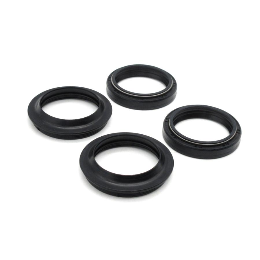 41パイ フォークシールセット 41mm オイルシール ＆ ダストシール 1台