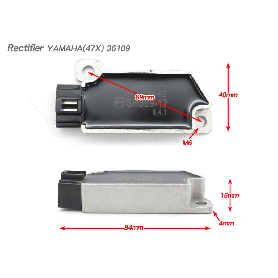 郵送対応] 47X レギュレター レギュレーター ◇ R1-Z TZR250 TZR250R