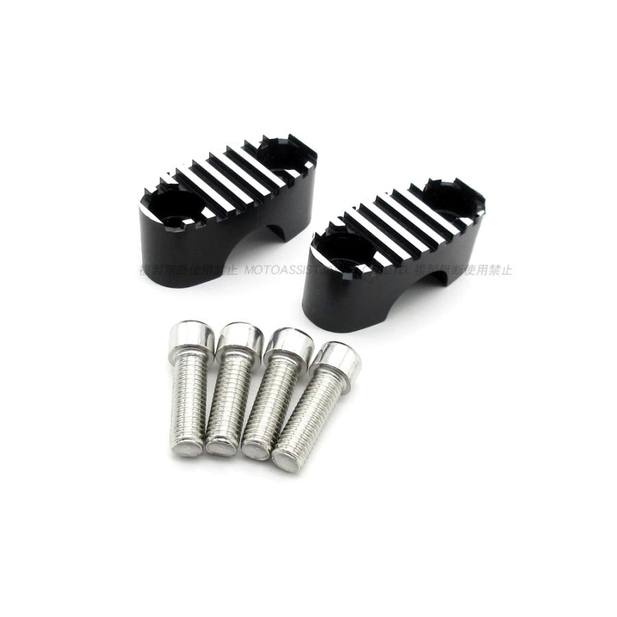 新品 BEETタイプ ハンドルクランプ 22パイ 2個セット / パイプハンドル