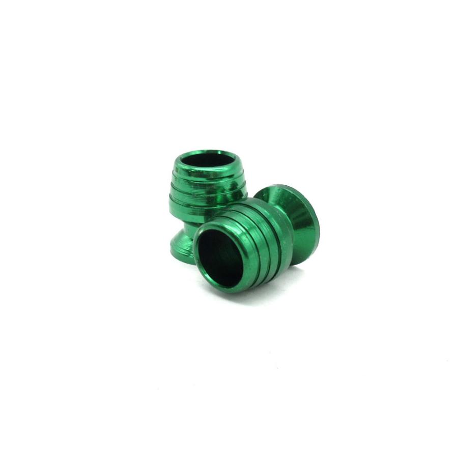 M6mm 荷掛フックボルト2個 緑 グリーン / ナンバーボルト