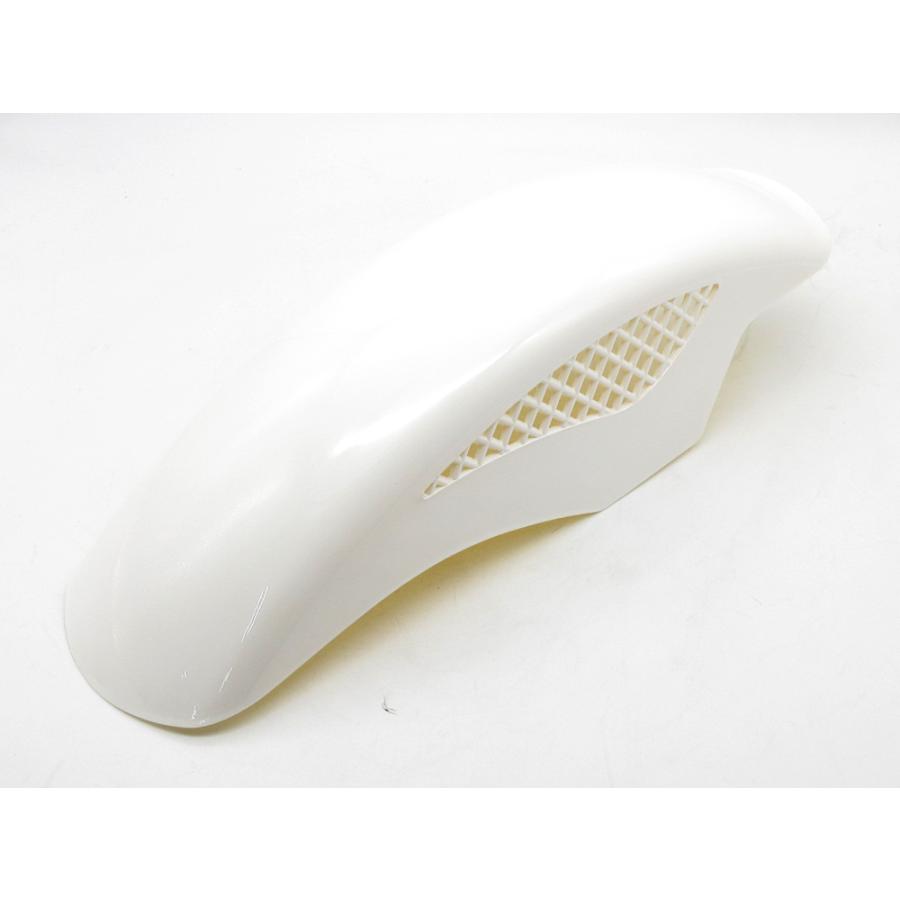 塗装済 BEETタイプ メッシュフェンダー パールホワイト 白 フロント