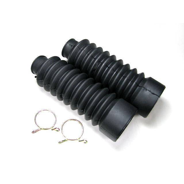 フロントフォークブーツ 27mm 全長150mm 上部27mm 下部45mm フロントフォークブーツ 27mm 全長150mm 上部27mm 下部45mm