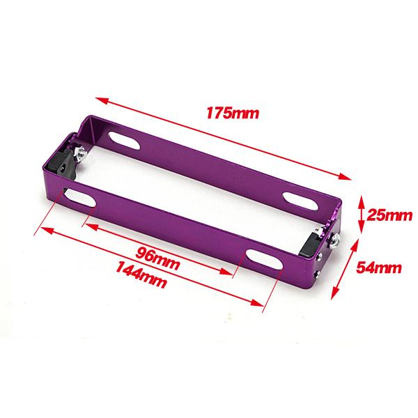 ナンバーステー 角度調整可能！ パープル / スカイウェイブ アドレス