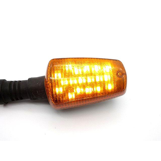 ヤマハ互換 LEDウインカー基板 シングル球 ピン角180度 1台分 ◇ 電球