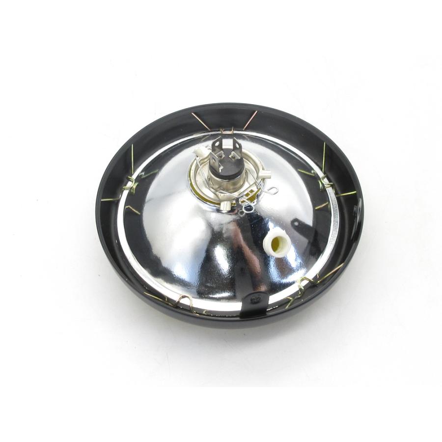 5.5インチ 新品 ヘッドライト イエローレンズ メッシュストーンガード