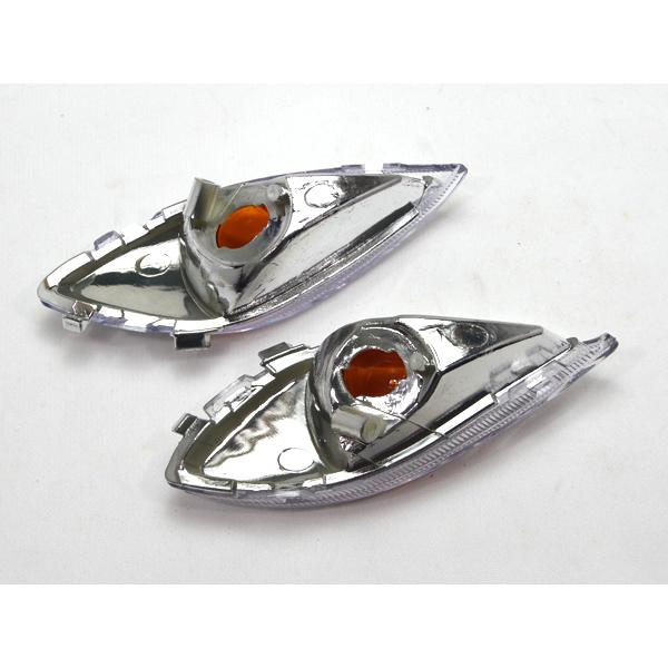 ヤマハ 純正形状 フロントウインカー クリアレンズ 左右セット◇新品