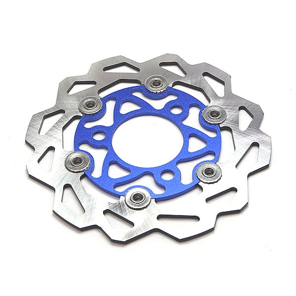 DIO系 WAVEブレーキディスクローター 200mm サポート付 ブルー BL