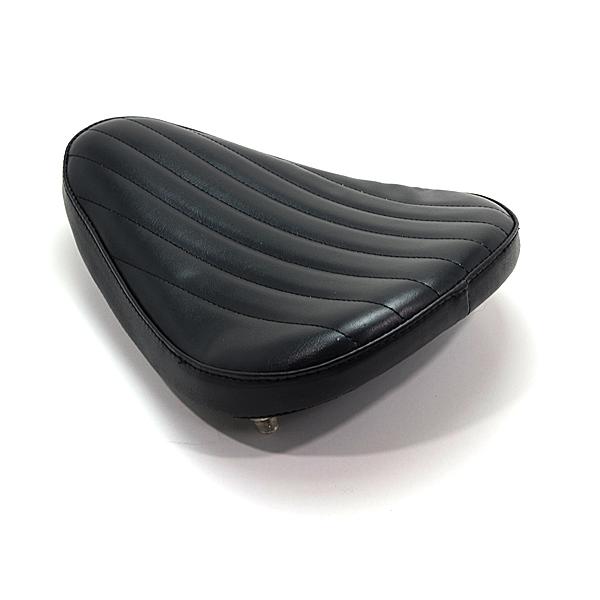 ソロ シート バイク 汎用 シングル サドル スプリング ハーレー