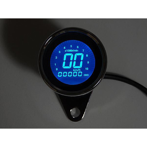 バイク用 60パイ スピードメーター タコメーター オドメーター 燃料計