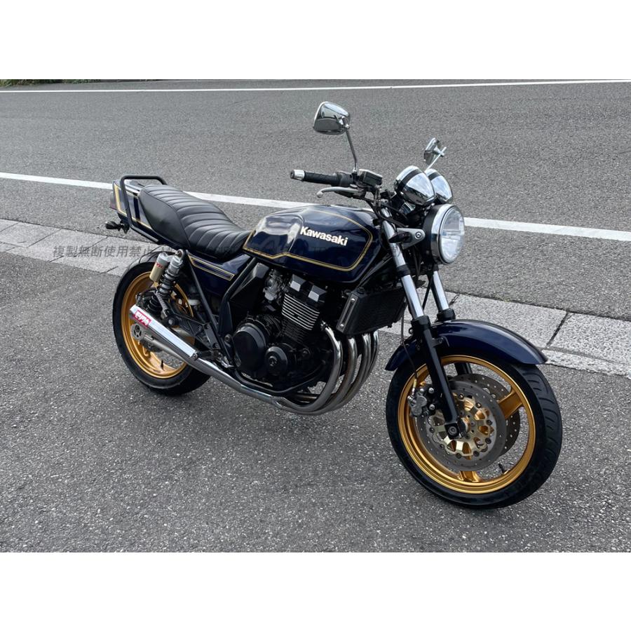 らる 1989-1990年 ゼファー400 ZEPHYR前期 タックロール 新品 シートカバー