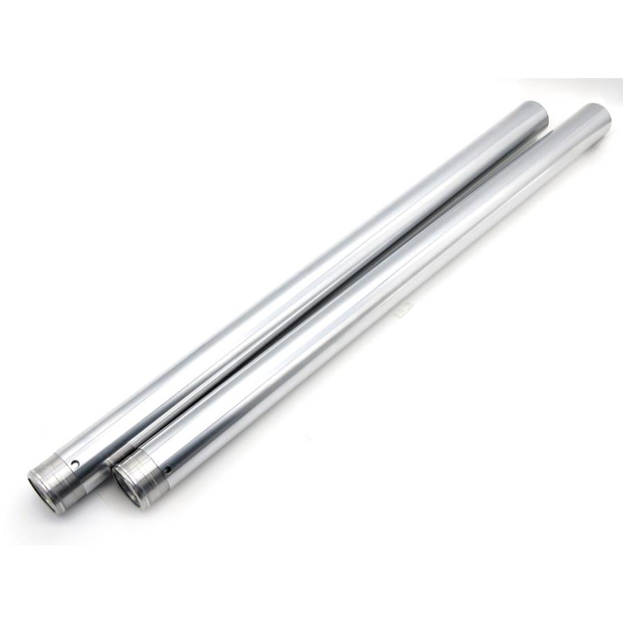 新品フロントフォーク インナーチューブ 1台分 SL シルバーメッキ