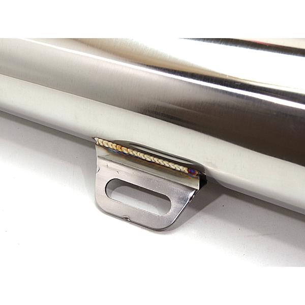 ステンシルバー GPテーパーサイレンサー 60.5mm / 60.5パイ 汎用