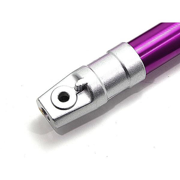 新品 27パイ ZXタイプ フロントフォーク パープル VT/ディスク化